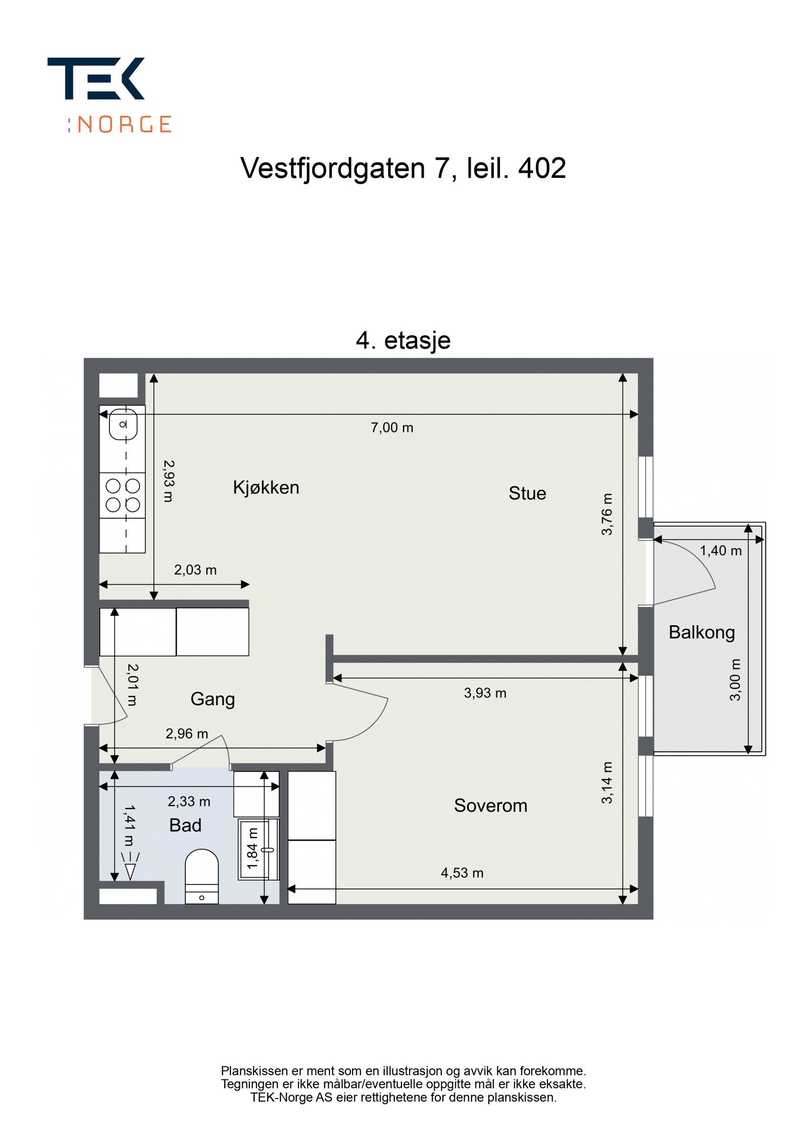 Plantegning. Galleribilde