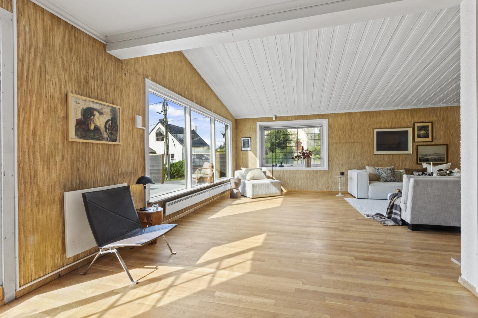 Originale detaljer er bevart i boligen Galleribilde