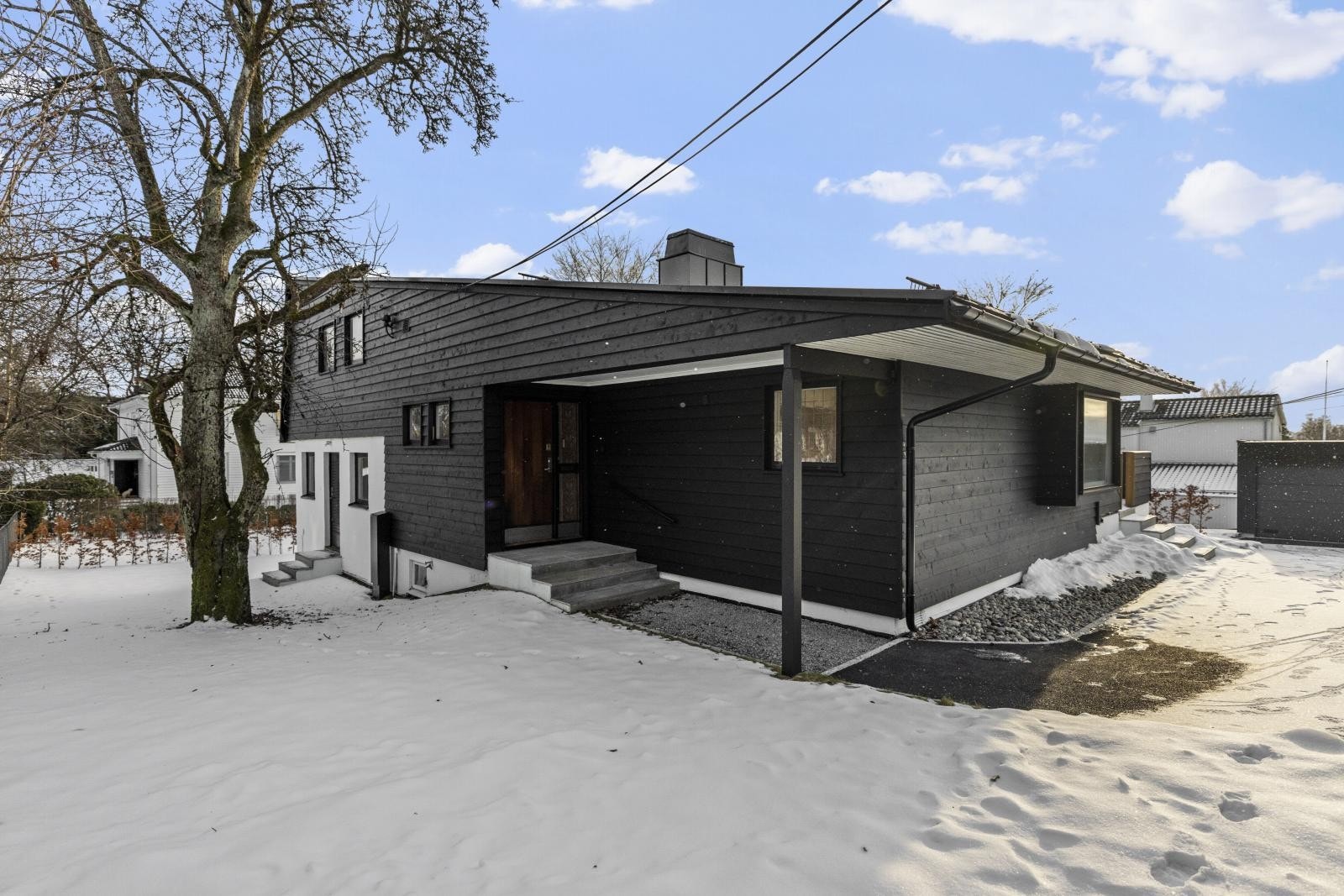 I Borgenbakken er det lite trafikk og beliggenheten er særdeles barnevennlig Galleribilde