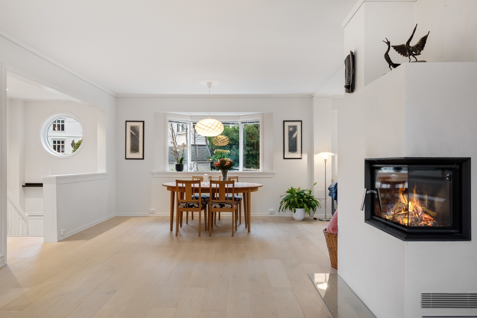 Ildstedet til høyre i bildet er nytt. Galleribilde