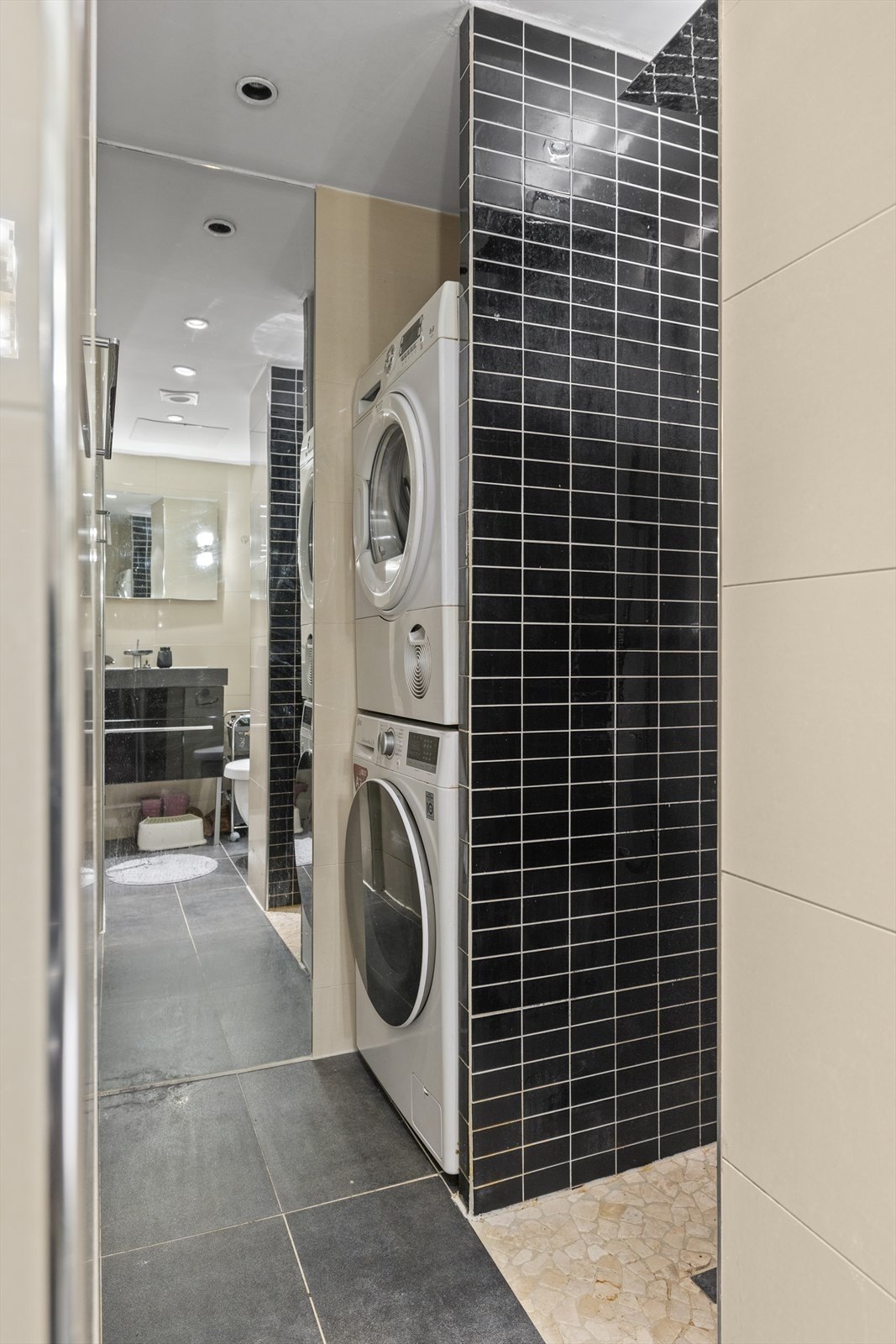 Vask og tørk nisje. Galleribilde