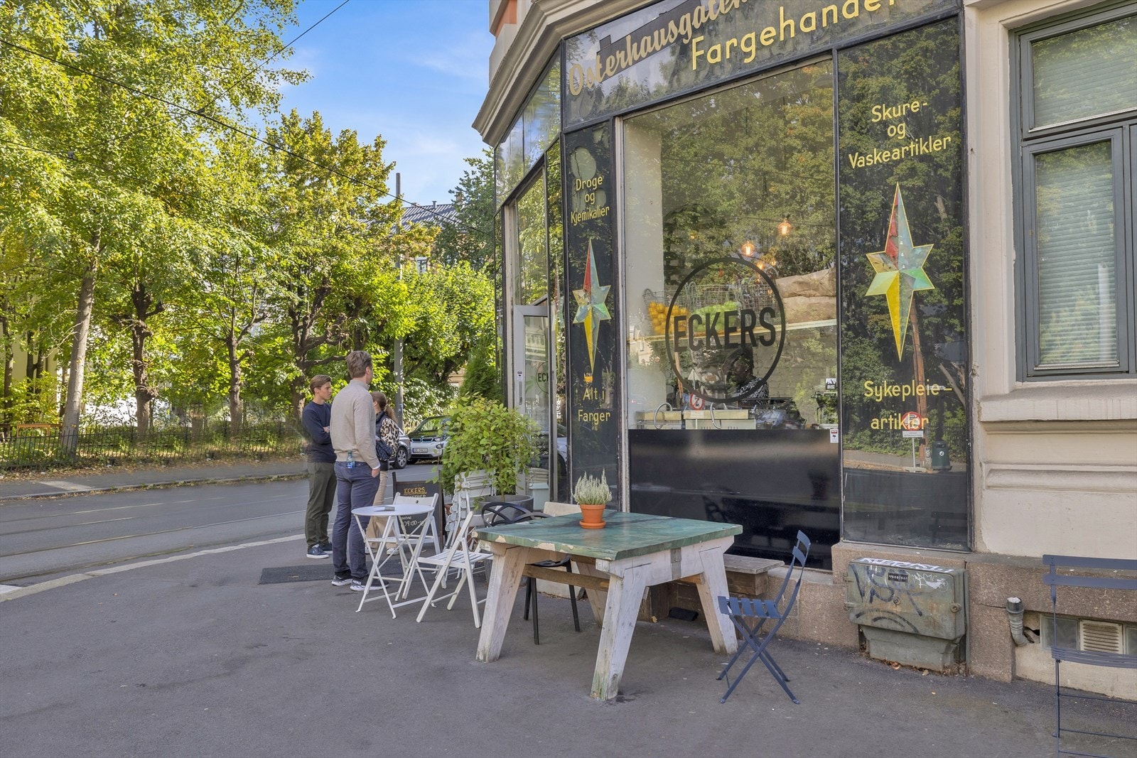 God lunsj @ Eckers Café Galleribilde