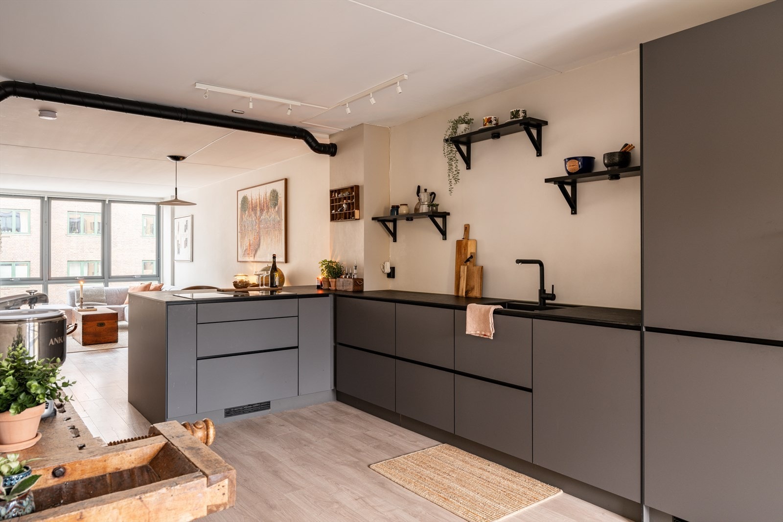 Caroline Ephraim v/ Nordvik Bjørvika har gleden av å presentere stilfulle St. Halvards gate 67. (Foto Joakim Karlsen) Galleribilde