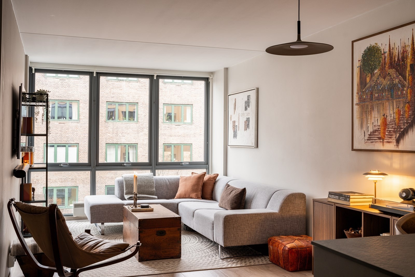 Her får du en innflytningsklar leilighet som holder en gjennomgående god standard Galleribilde