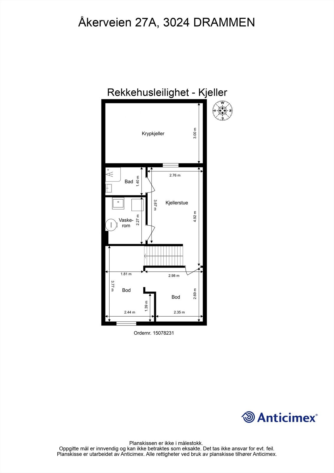 Plantegning - Kjeller Galleribilde