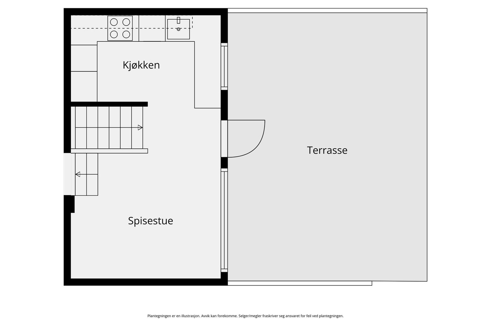 Plantegning - 3. halvplan Galleribilde