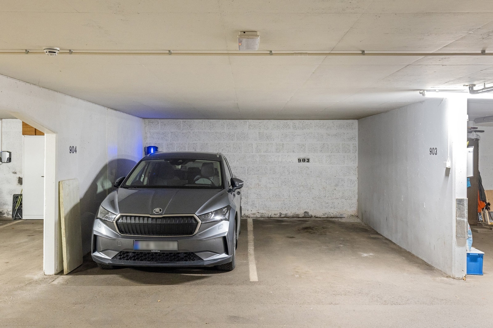 Det medfølger en garasjeplass i felles garasjeanlegg Galleribilde