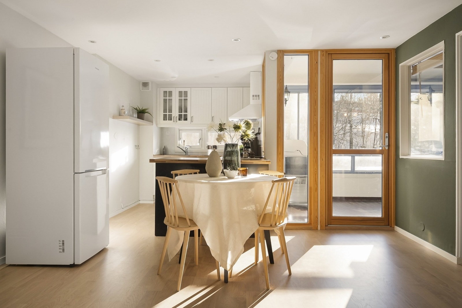 Åpen kjøkkenløsning. Galleribilde