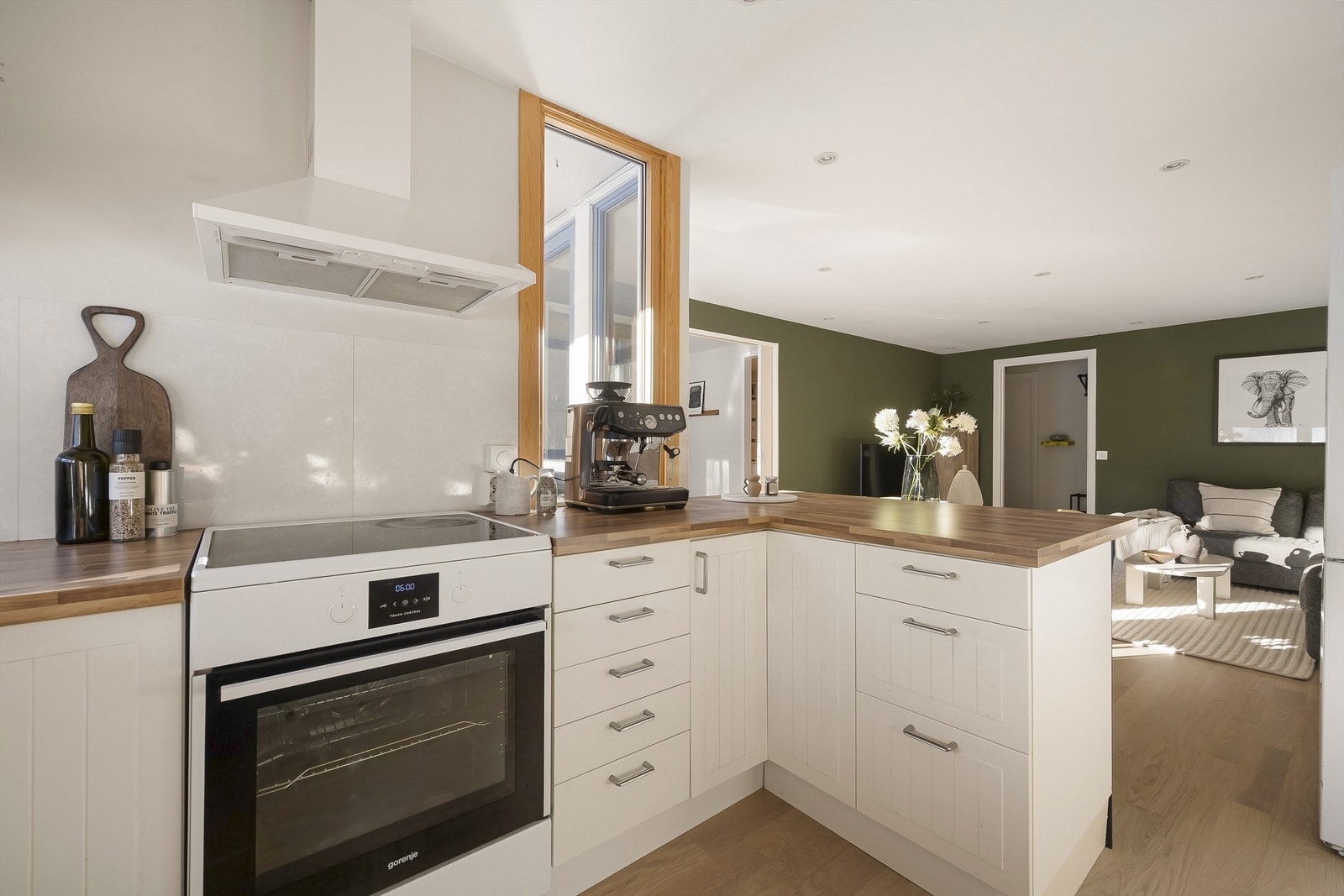 Åpen kjøkkenløsning. Galleribilde