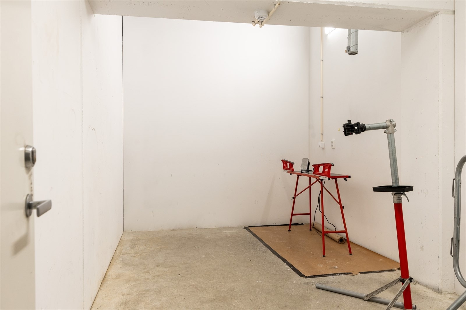 Man har også tilgang til felles smørebod for ski i kjeller. Galleribilde