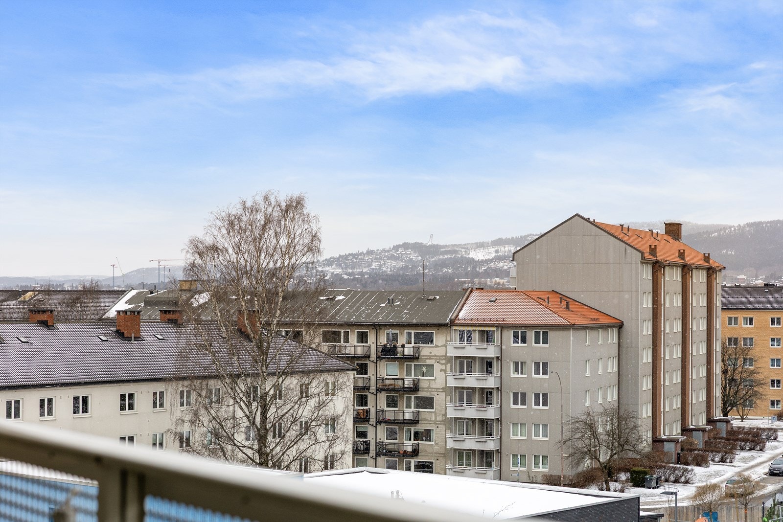Her har du en nydelig utsikt helt opp til Holmenkollen. Galleribilde