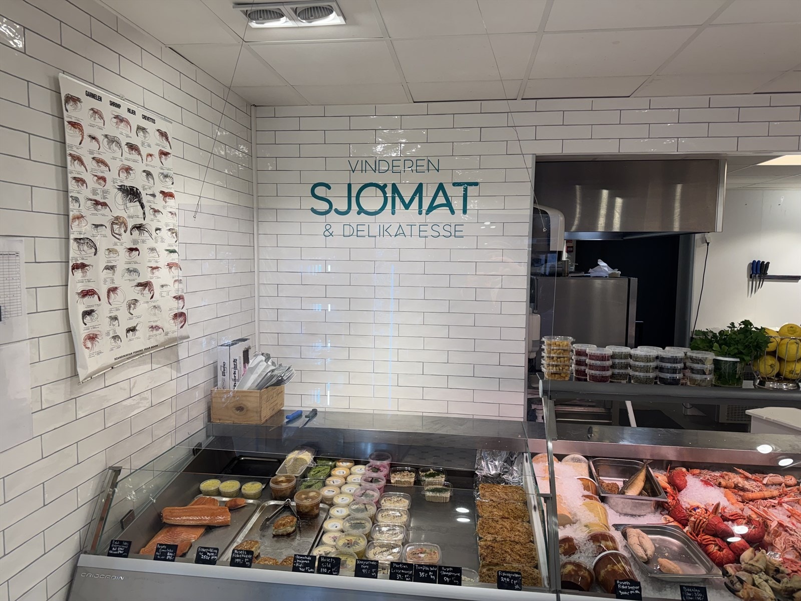 Vinderen Sjømat Delikatesse. Galleribilde