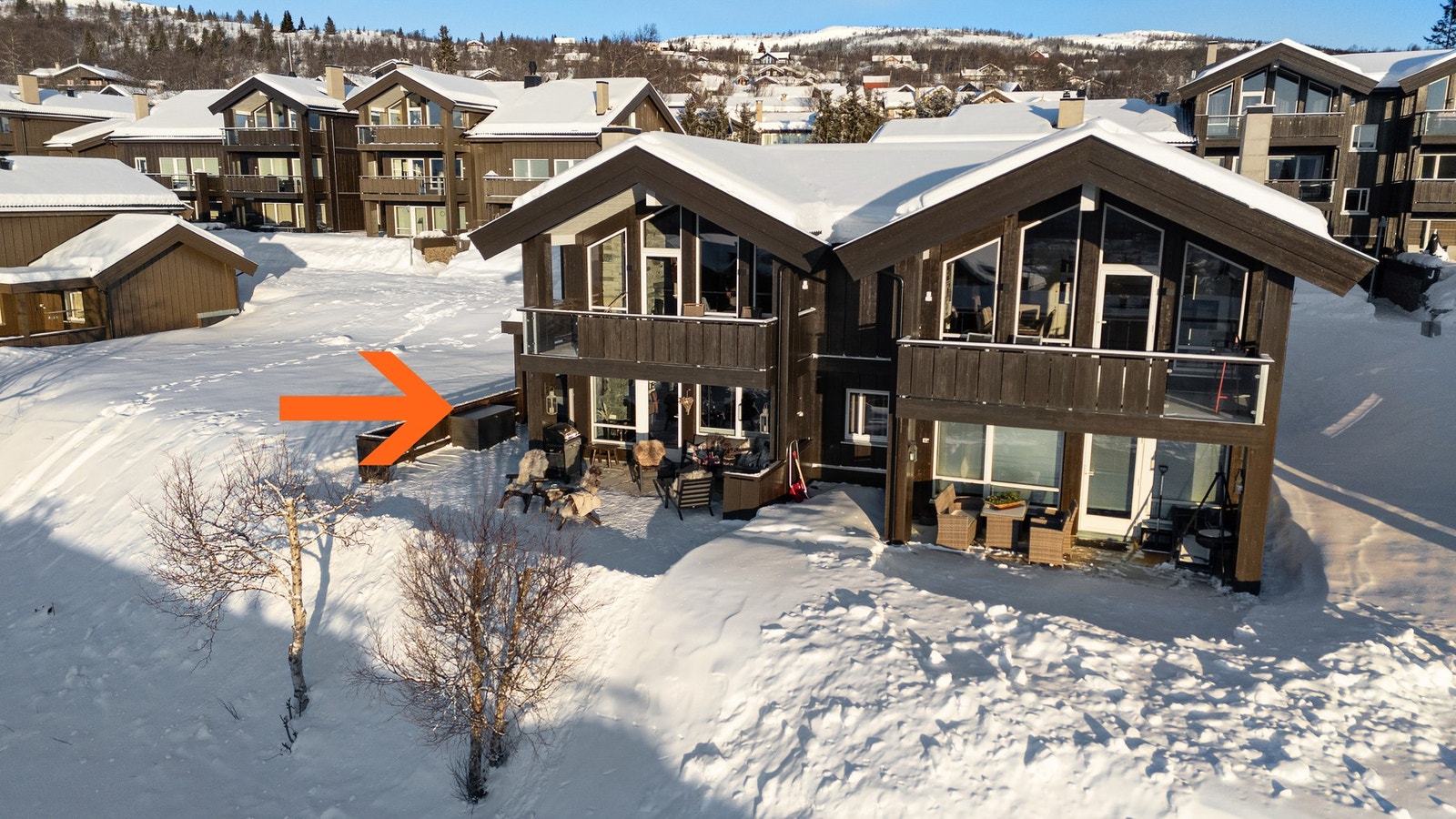 Attraktiv og sentral beliggenhet med gangavstand til Beitostølens fasiliteter og aktiviteter Galleribilde