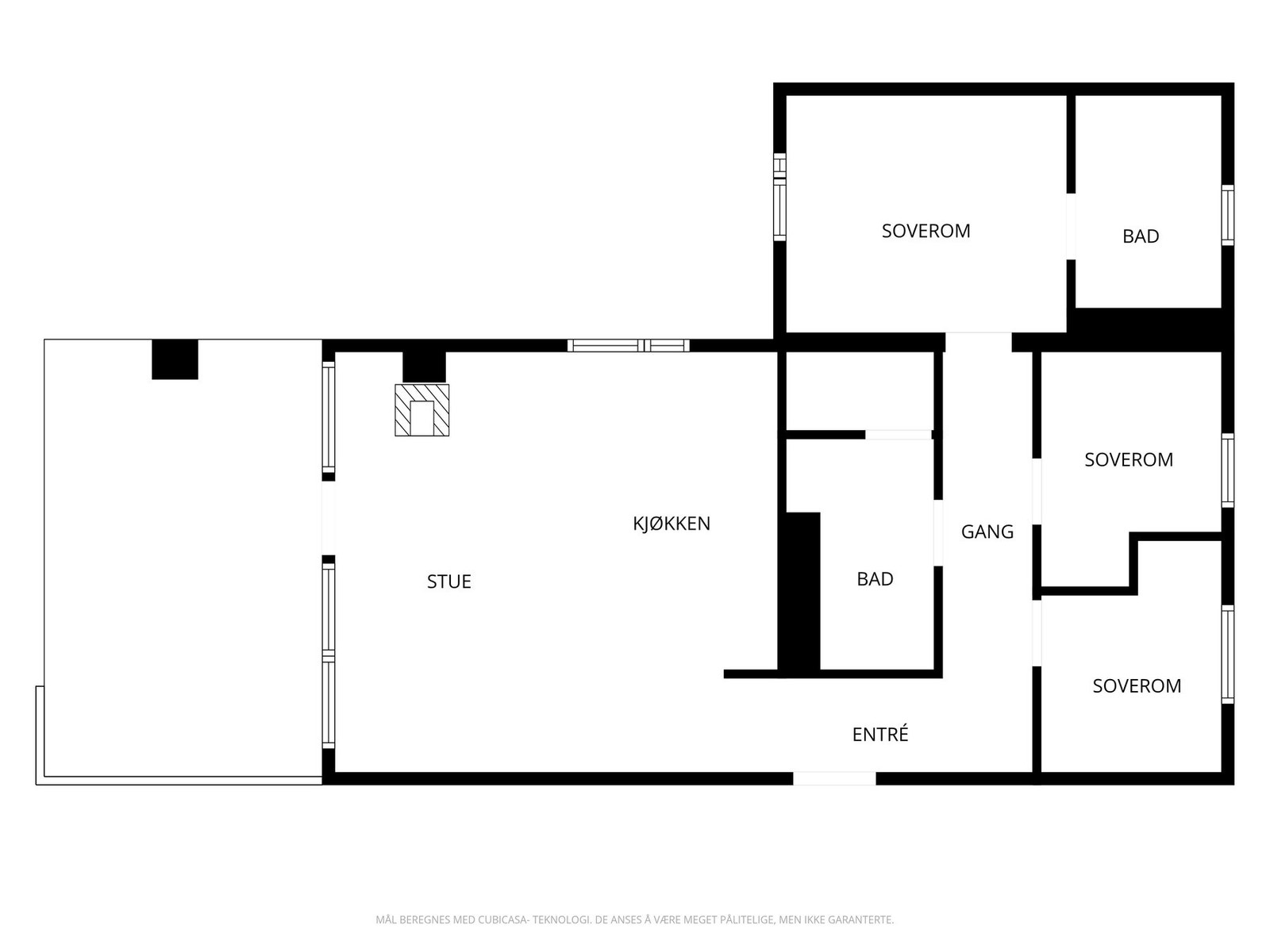 Plantegning Galleribilde