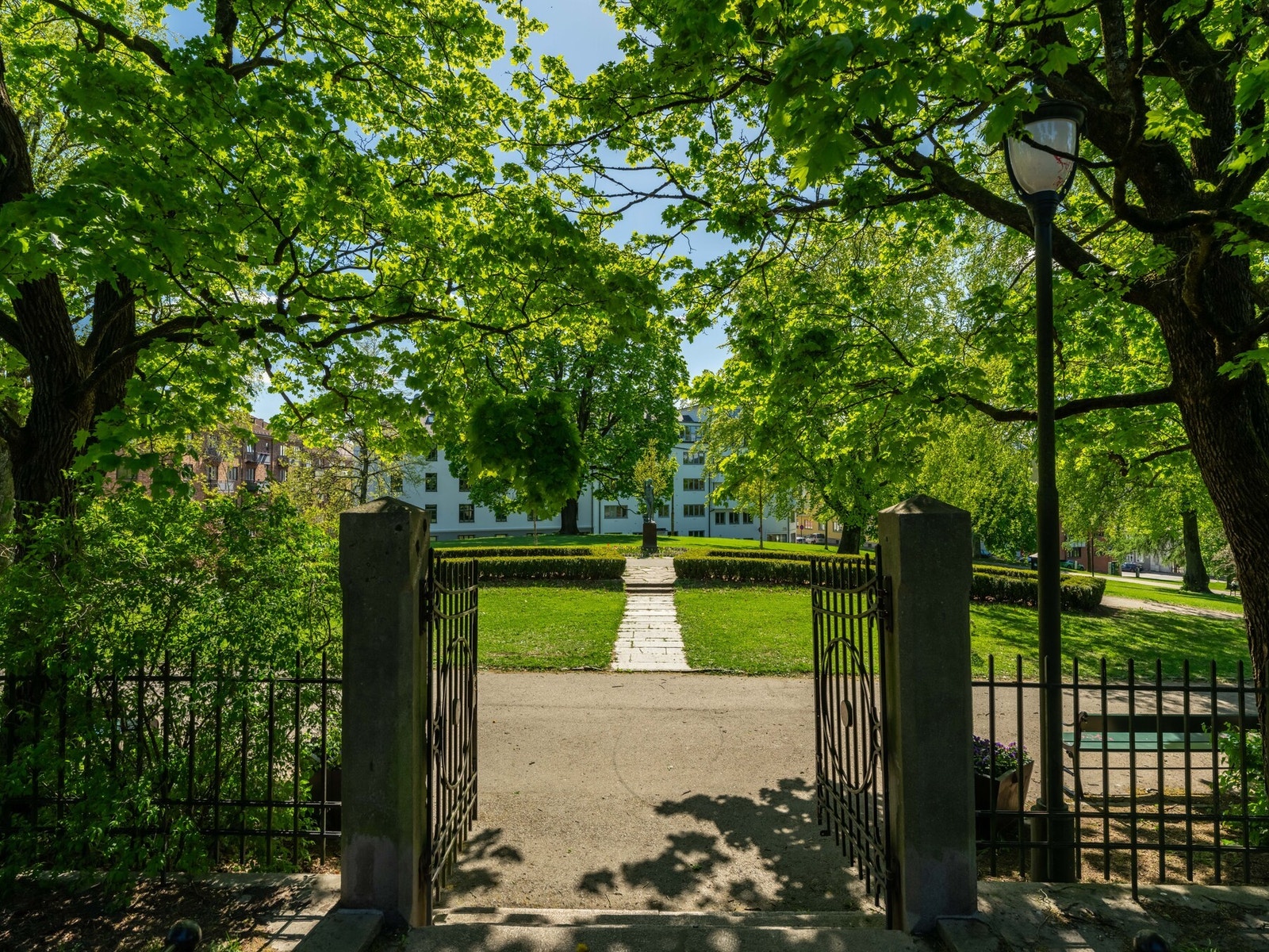 Kampen Park - veldig grei å ha, særlig om sommeren. Galleribilde