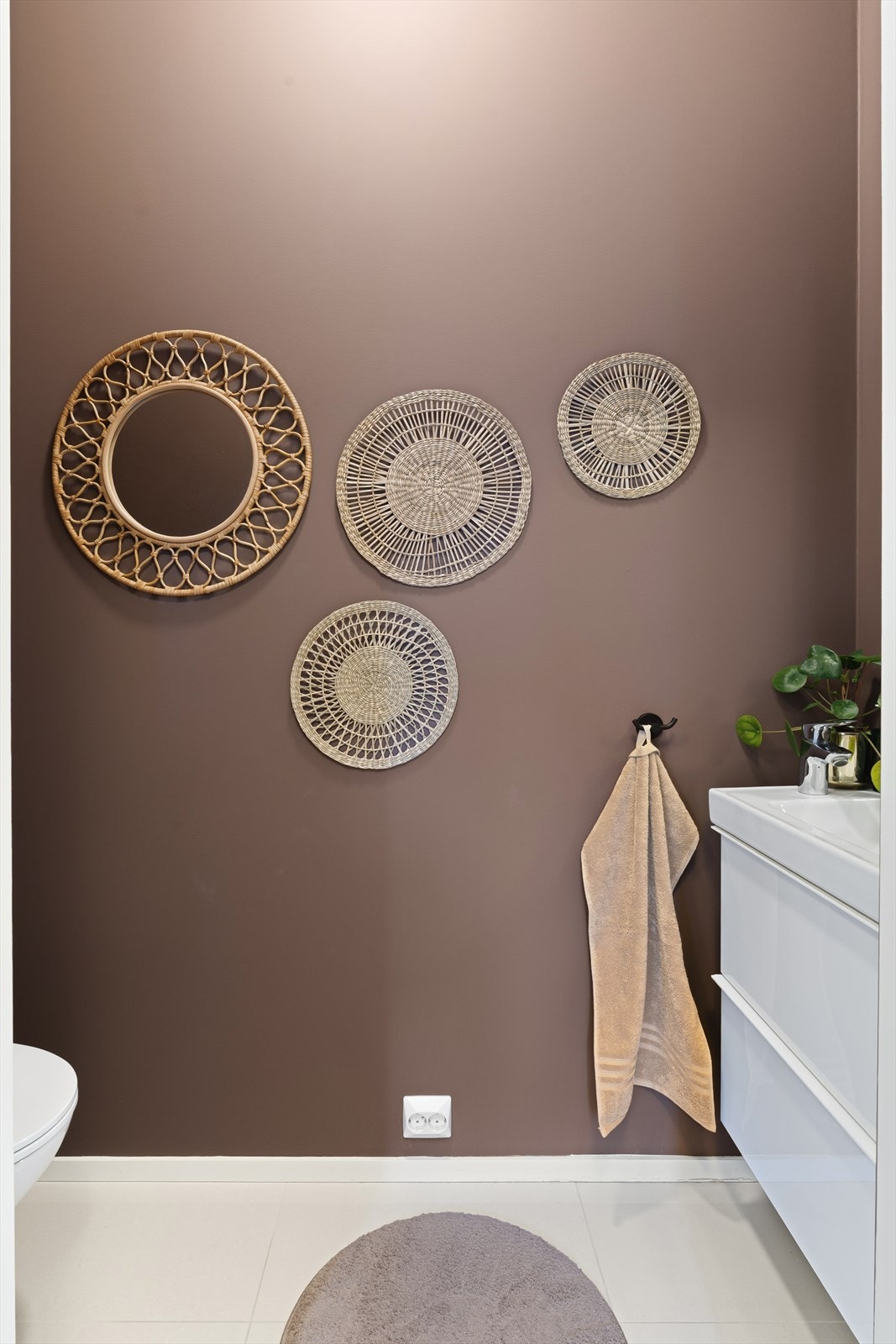 Praktisk gjeste-wc Galleribilde