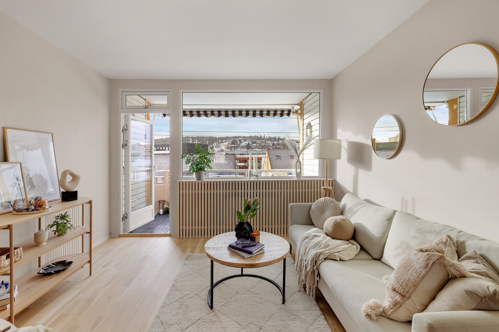 Alle vinduer og balkongdør ble byttet i 2021 Galleribilde