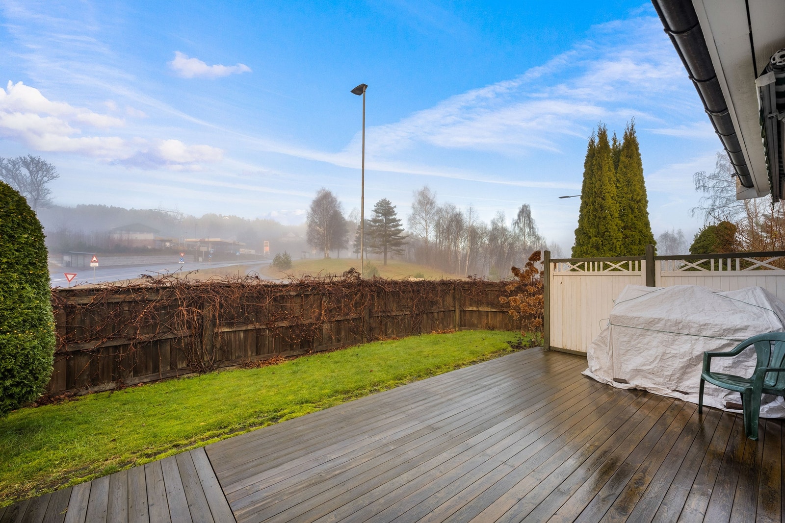 Nordvestvendt terrasse på ca. 26 kvm Galleribilde