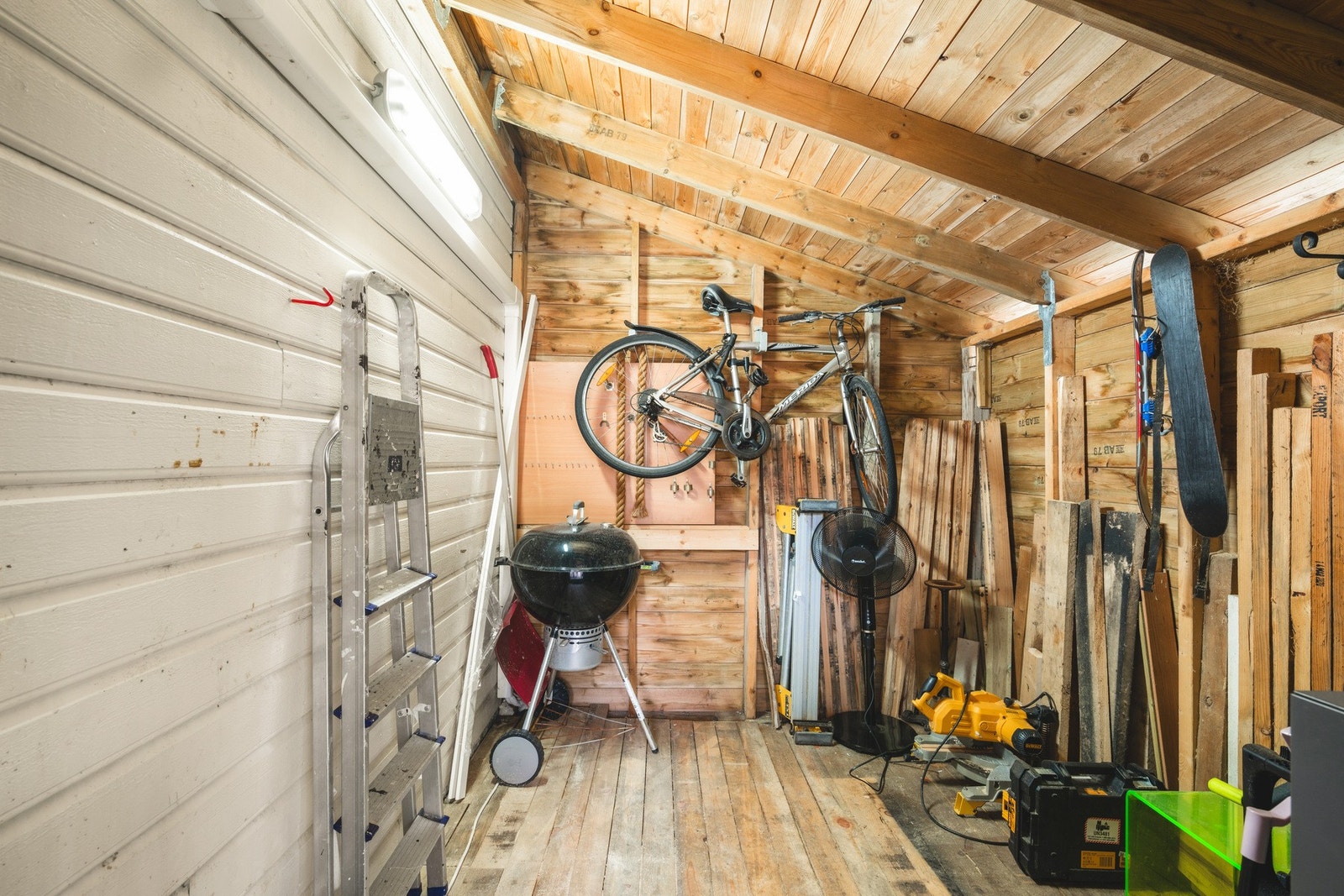 Praktisk utvendig bod Galleribilde