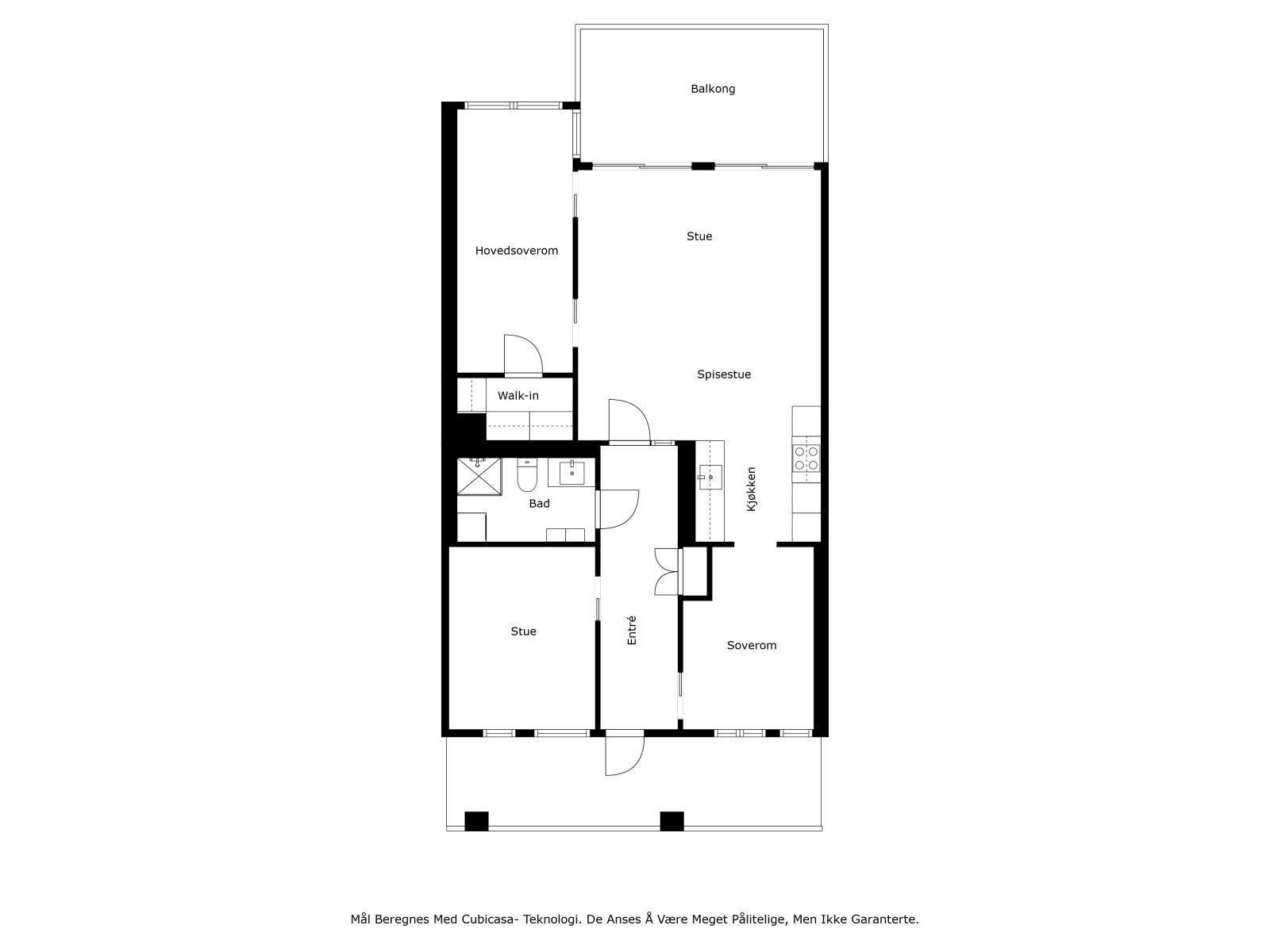 Veiledende plantegning. Galleribilde