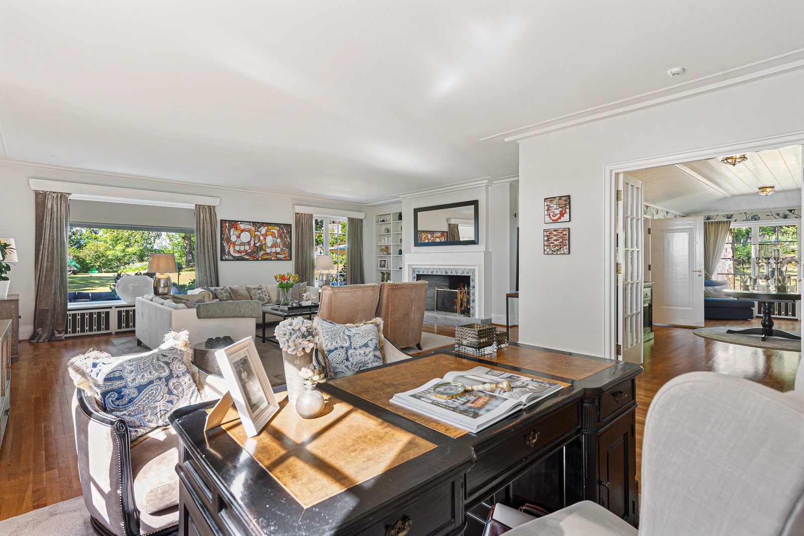 I 1.etasje har du 3 stuer, så her er det plass til storfamilien Galleribilde