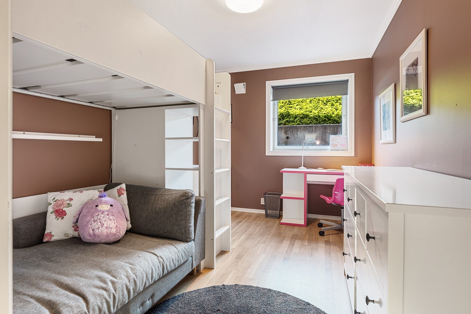 Rommene kan også fint brukes som gjesterom, barnerom eller kontor, alt etter behov Galleribilde