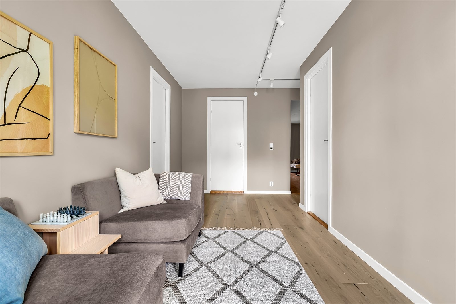 Hyggelig tv-stue med mange bruks- og innredningsmuligheter. Galleribilde