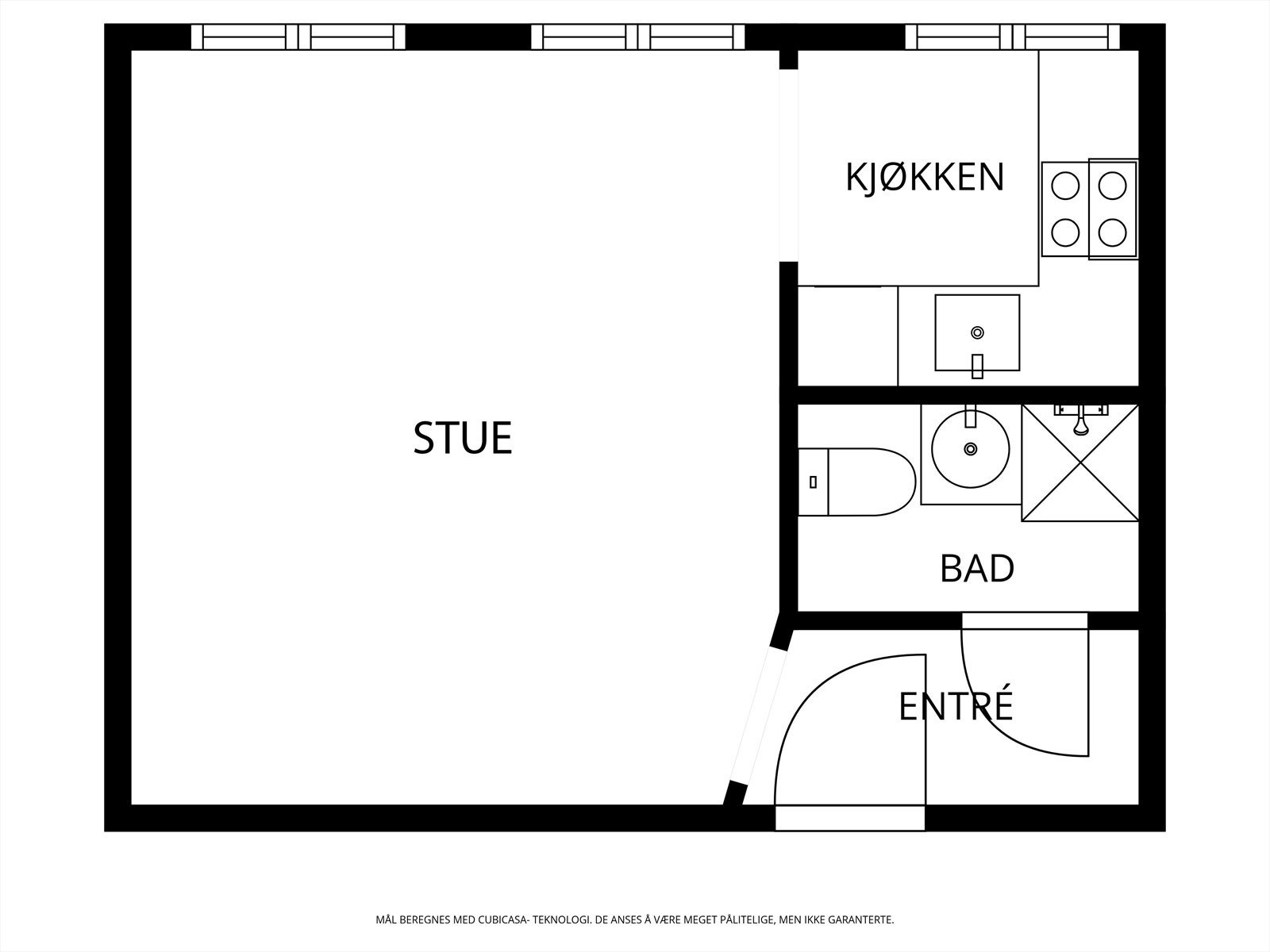 Plantegning. Galleribilde