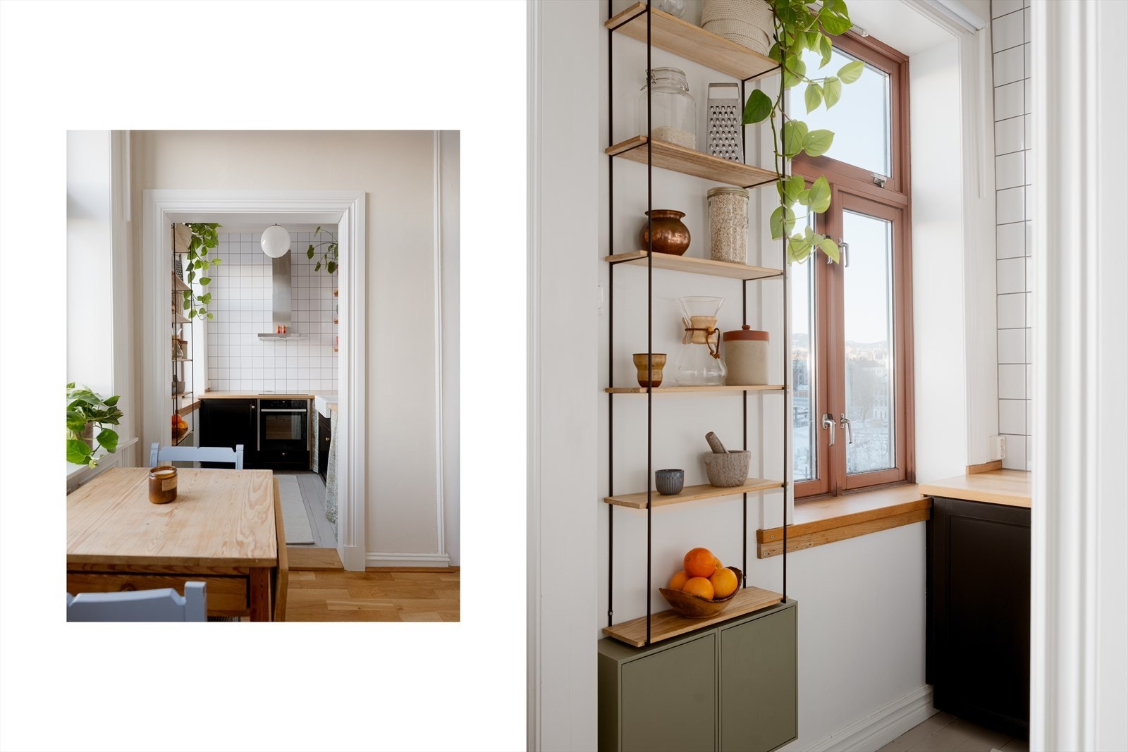 Kjøkkenet ble pusset opp i 2016. Galleribilde