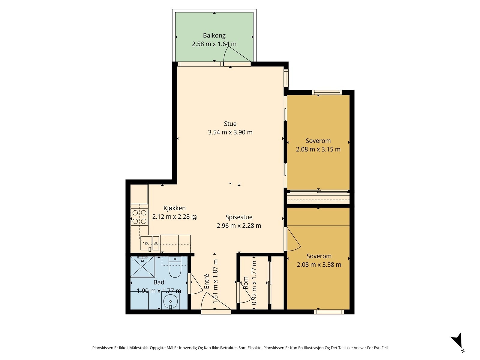 Plantegning. Galleribilde