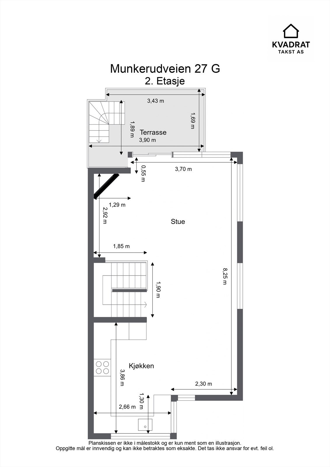 Plantegning - 2. etasje Galleribilde