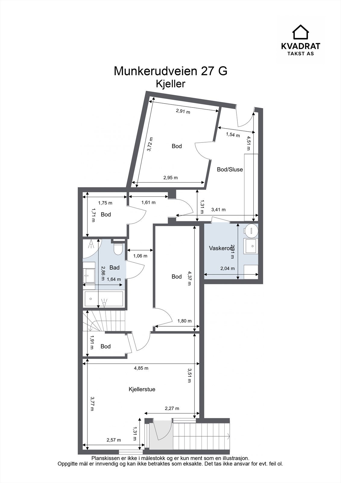 Plantegning - Kjeller Galleribilde