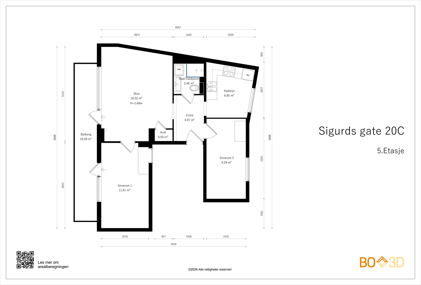 Dagens planløsning. Galleribilde