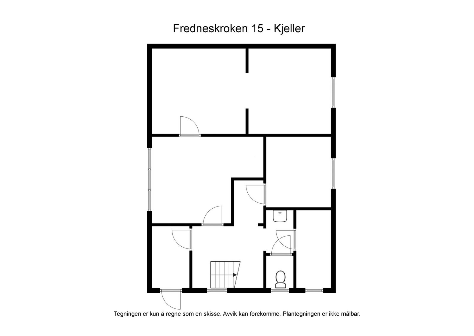 Plantegning kjeller Galleribilde