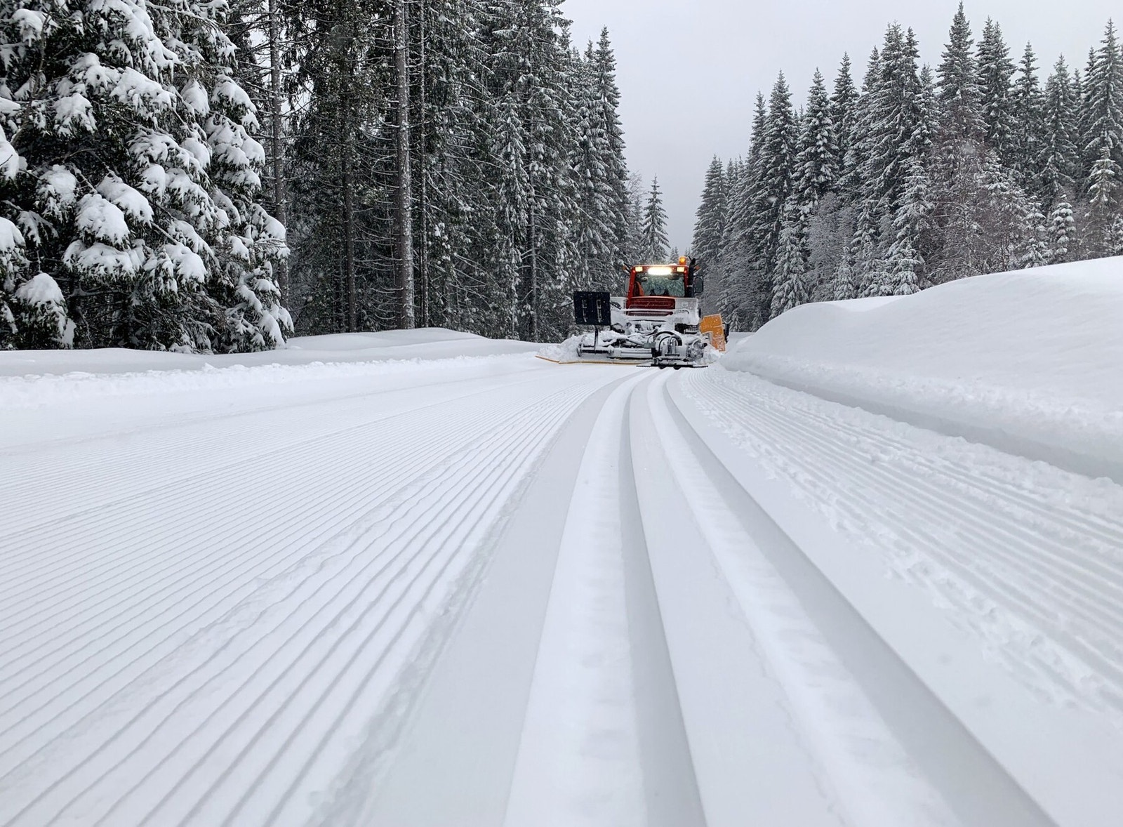 Om vinteren er det milevis med oppkjørte skiløyper Galleribilde