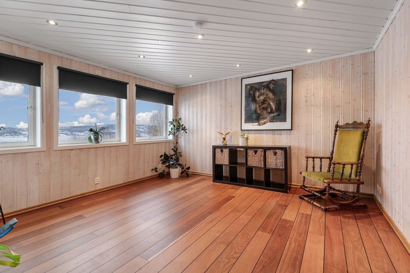 Stue med flere bruksområder. Galleribilde