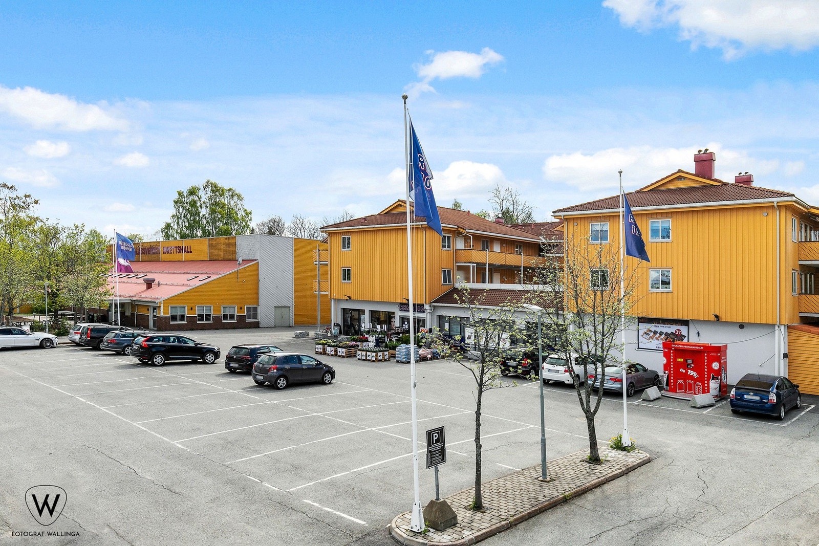 Lokalt senter i nærområdet. Galleribilde