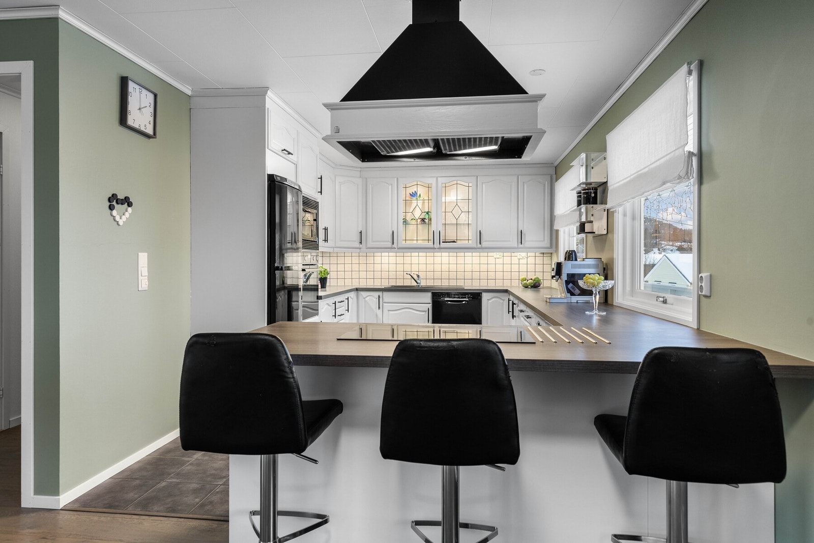 Et naturlig samlingspunkt i hjemmet. Galleribilde