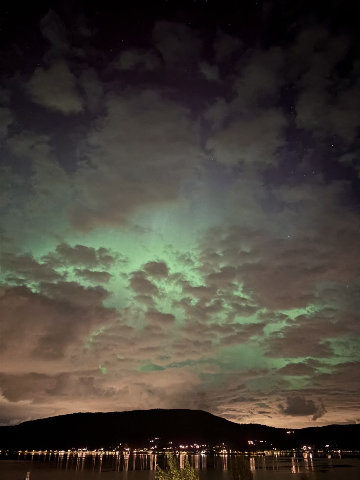 Himmel over Drammensfjorden - privat bilde Galleribilde