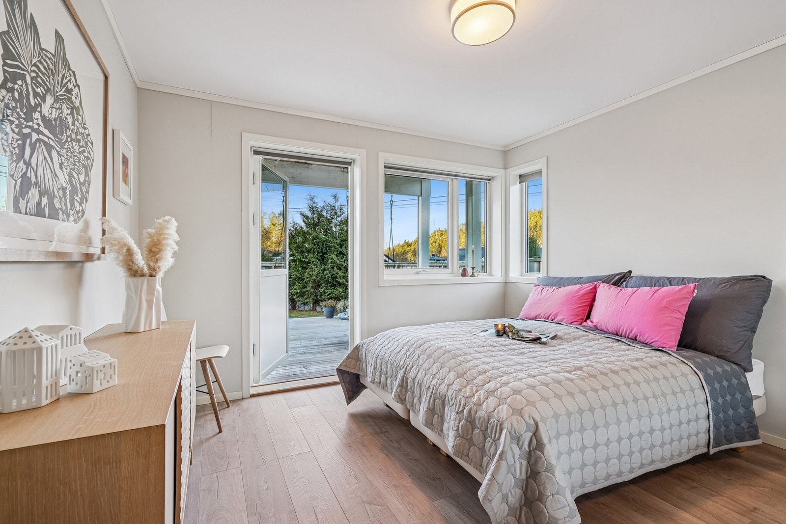 Hovedsoverommet er på 12,3 kvm. Galleribilde