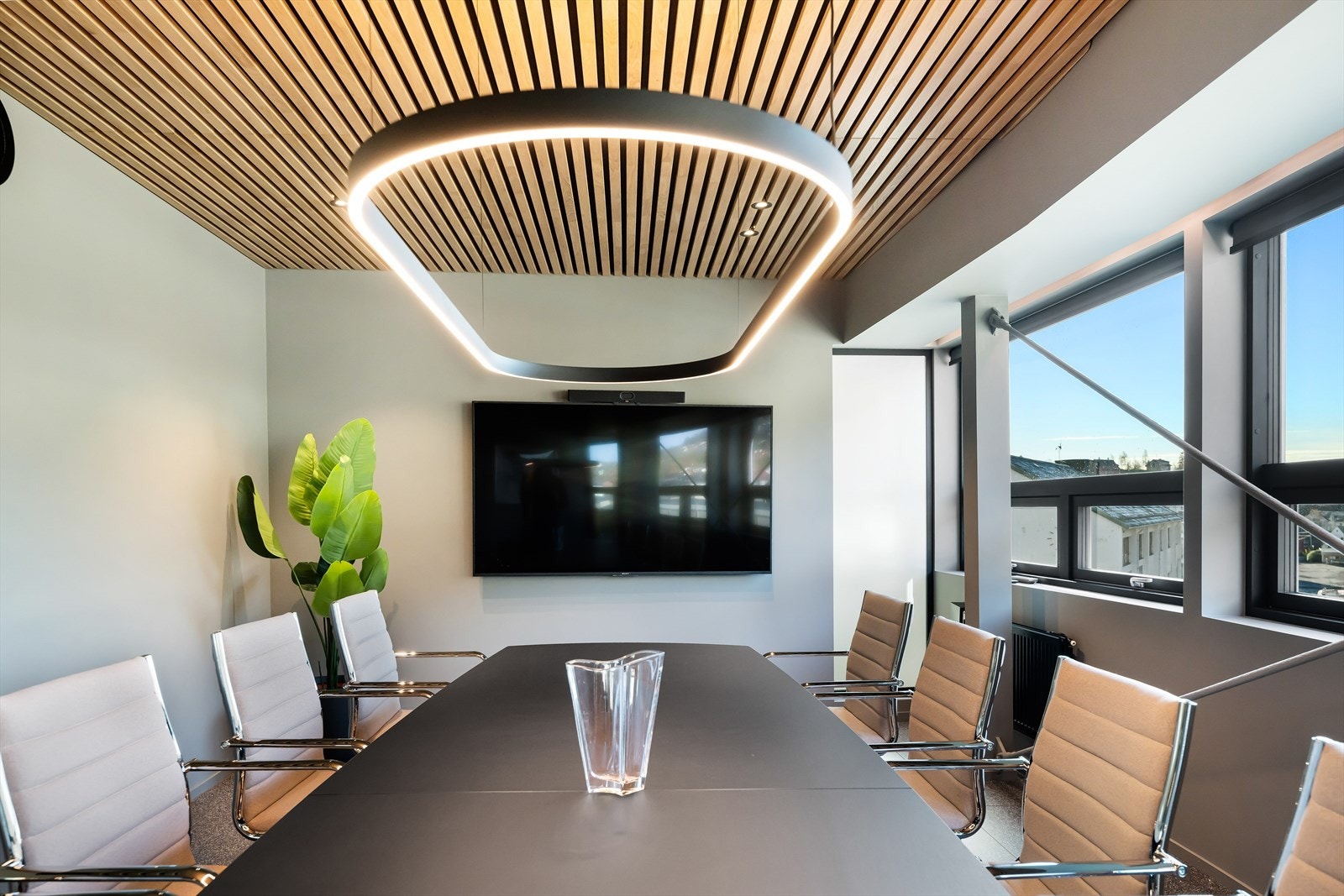 Bilde hentet fra innredet lokale i samme etasje som de ledige lokalene.