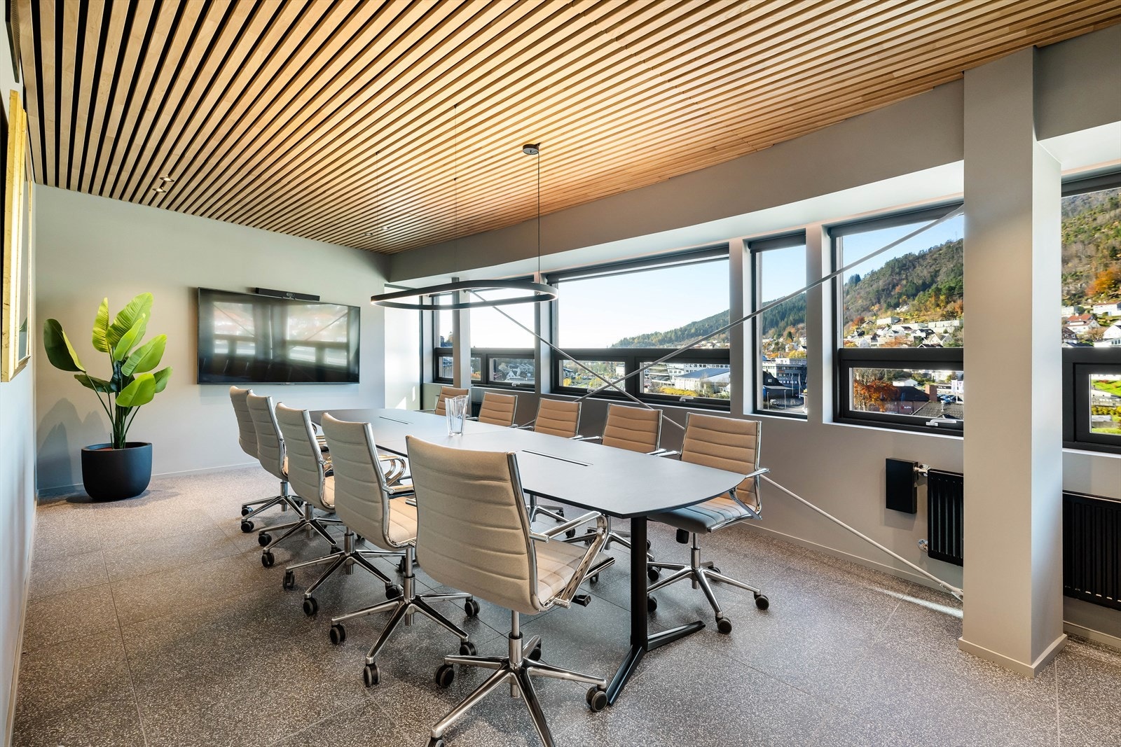 Bilde hentet fra innredet lokale i samme etasje som de ledige lokalene.