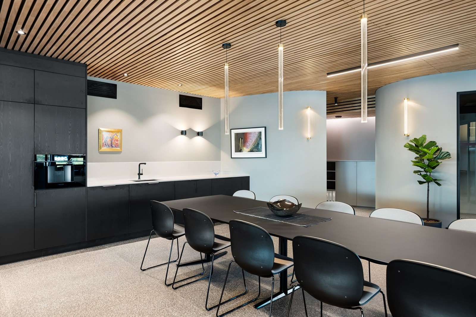 Bilde hentet fra innredet lokale i samme etasje som de ledige lokalene.