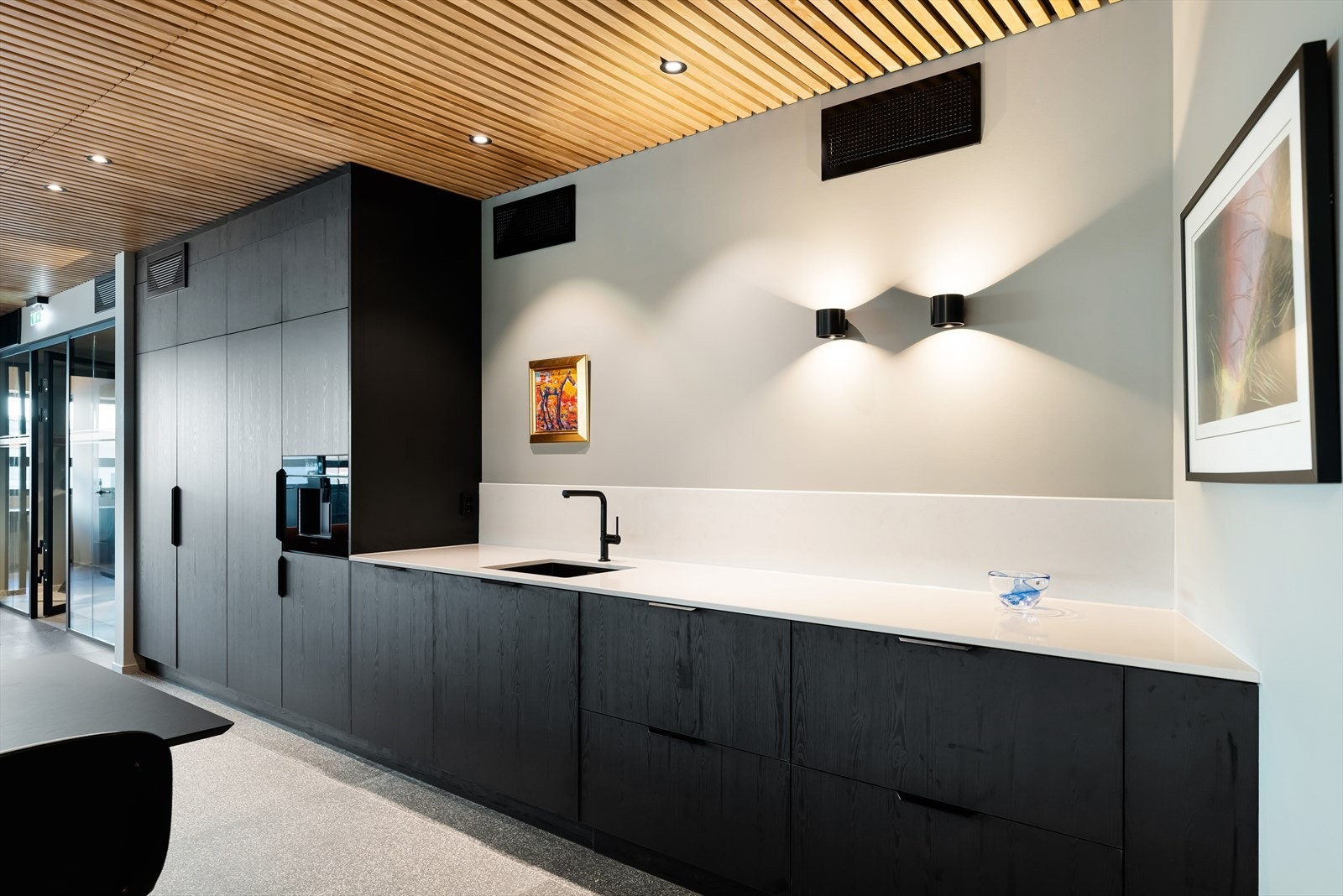 Bilde hentet fra innredet lokale i samme etasje som de ledige lokalene.