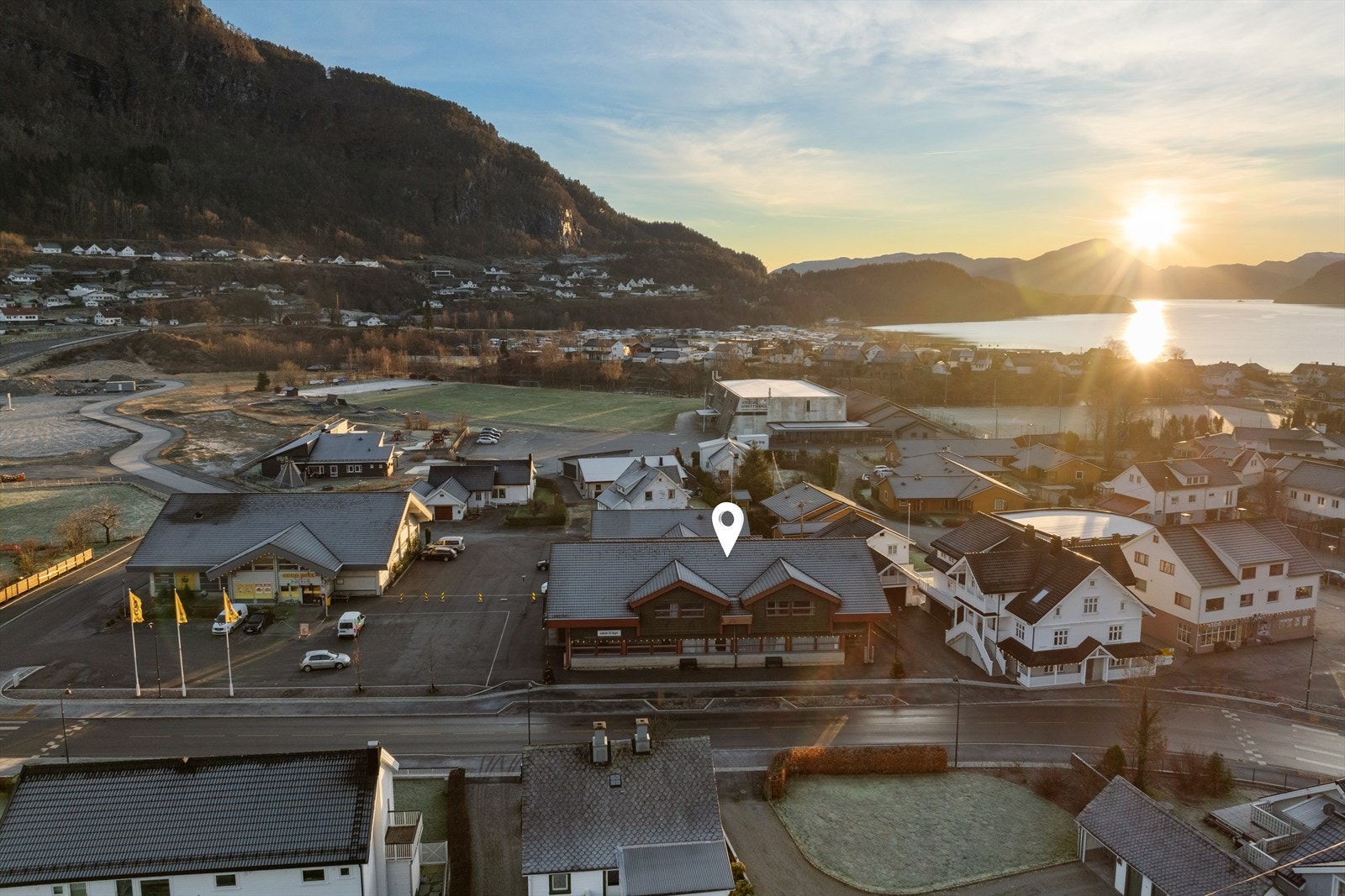 Sentral beliggenhet Galleribilde