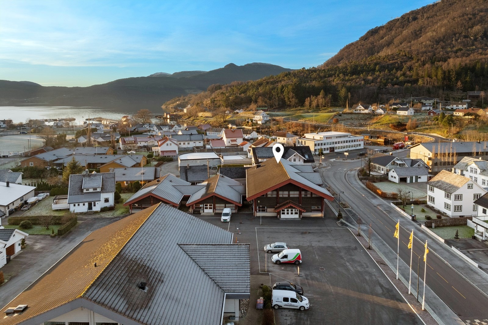 Sentral beliggenhet Galleribilde