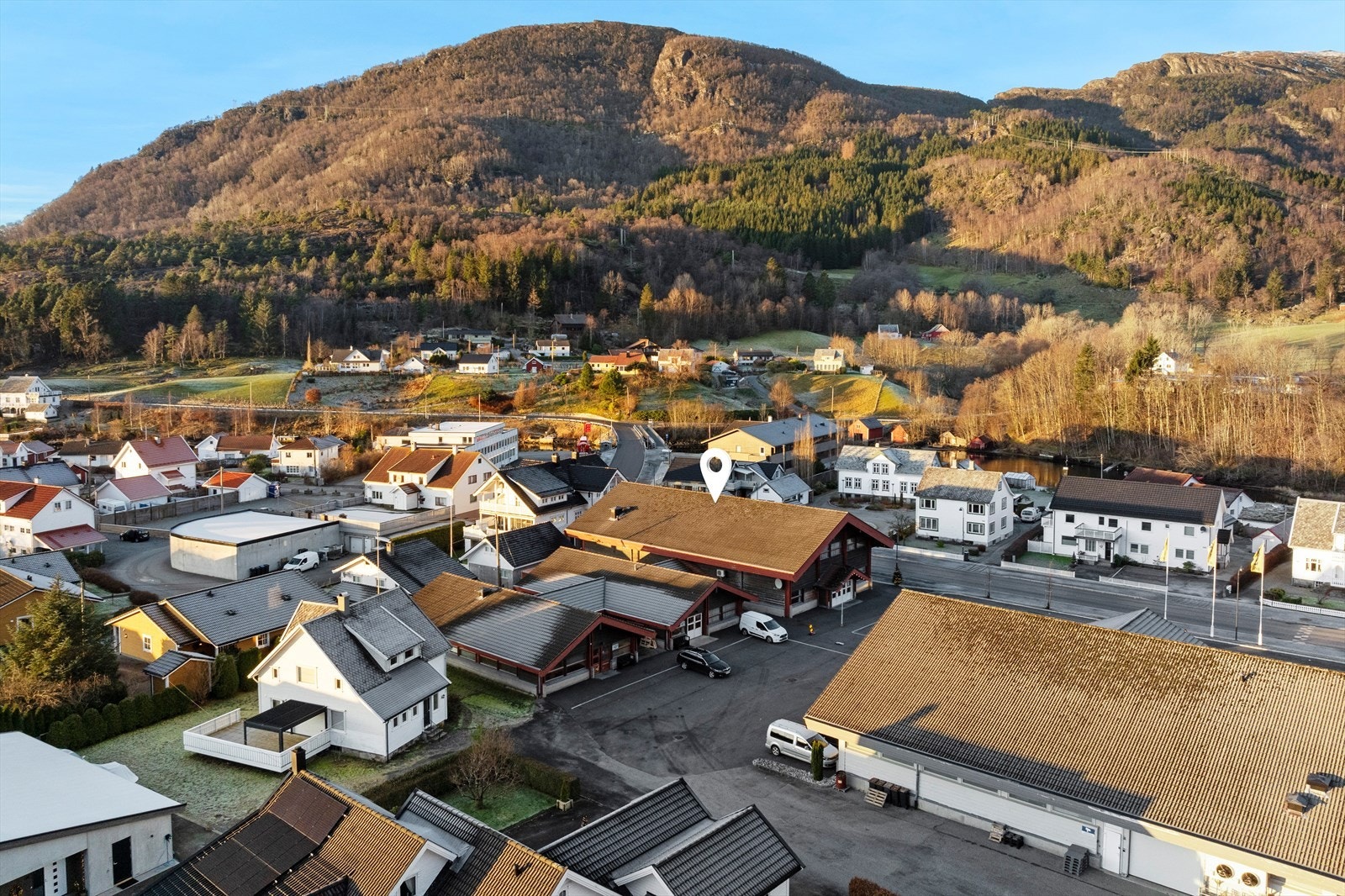 Sentral beliggenhet Galleribilde