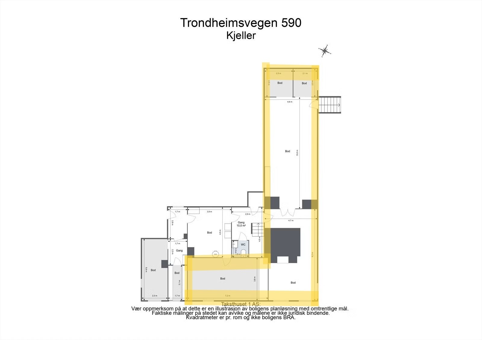 Merket gult er ledig Galleribilde
