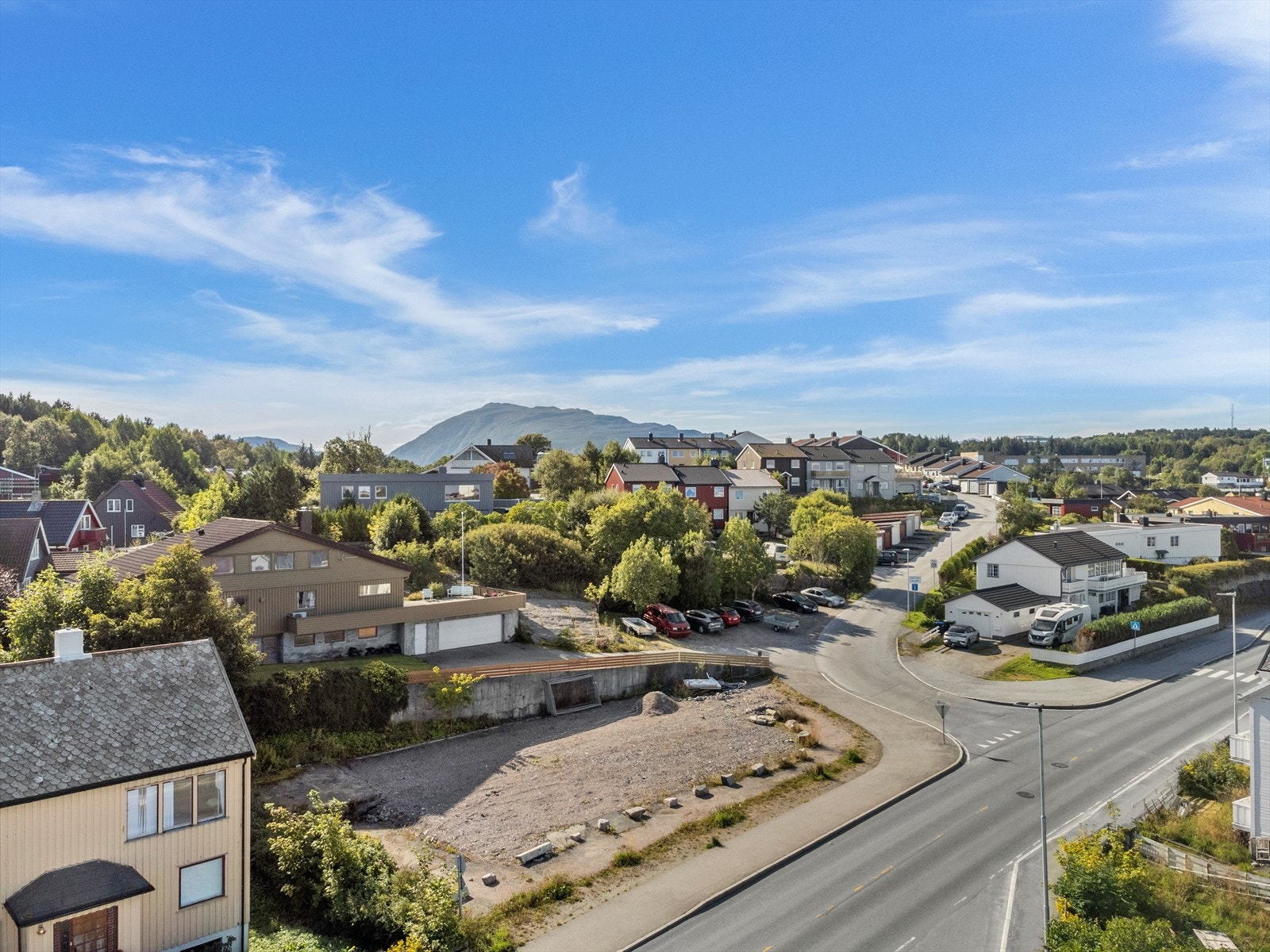 Dronefoto Galleribilde