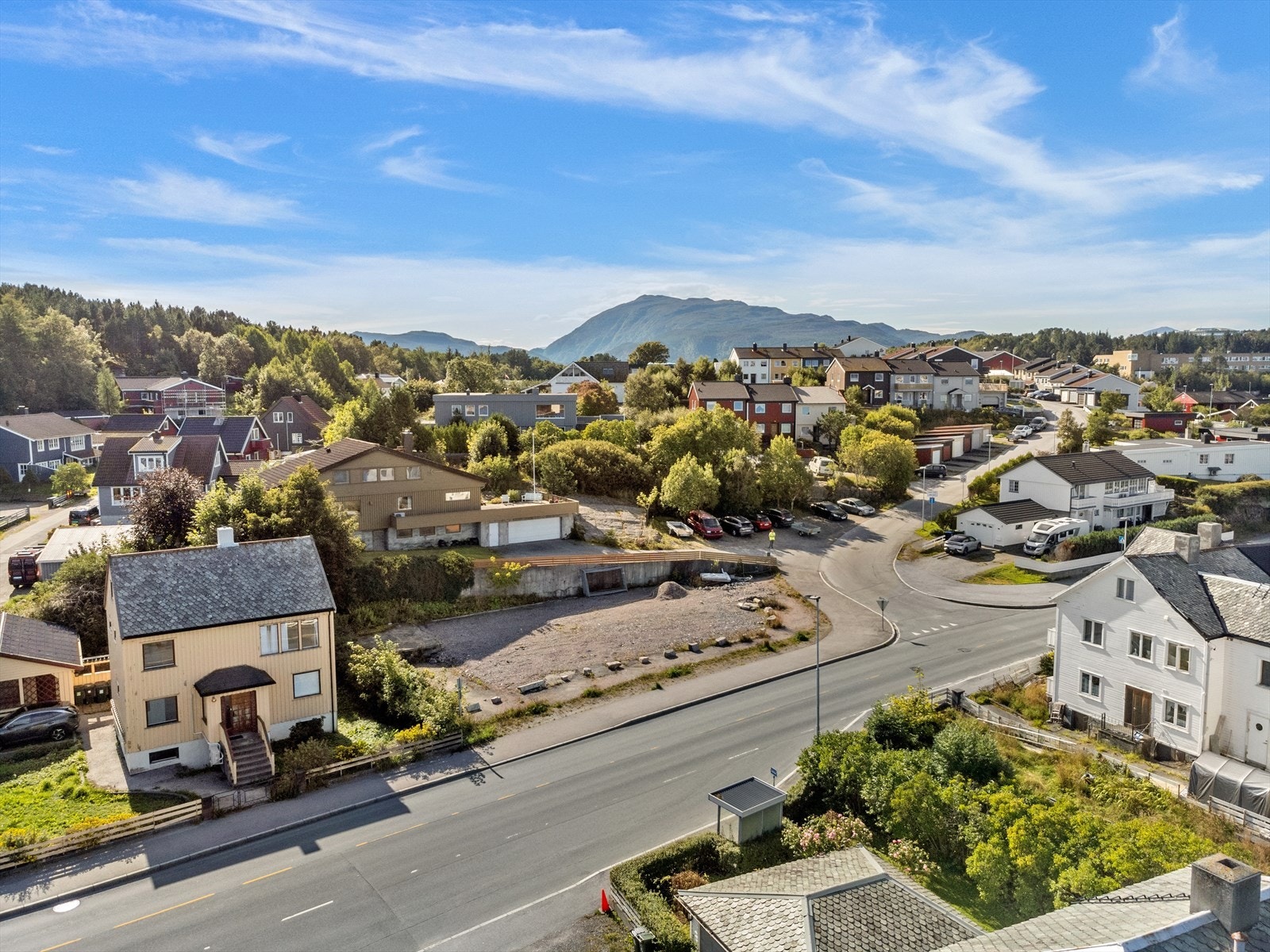 Dronefoto Galleribilde